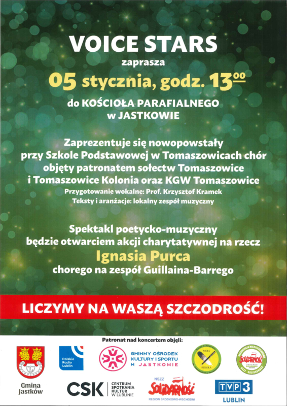 Spektakl poetycko-muzyczny w Kościele Parafialnym w Jastkowie 